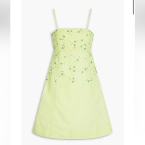 Ganni beaded mini dress